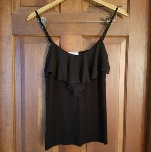 Ambiance Apparel Black Tank Top